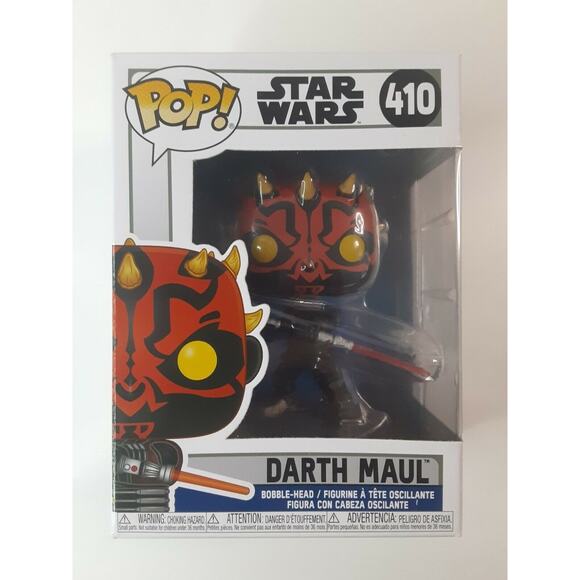 Funko Pop Star Wars Darth Maul 3.75 inch Figure - 410 - Picture 1 of 6